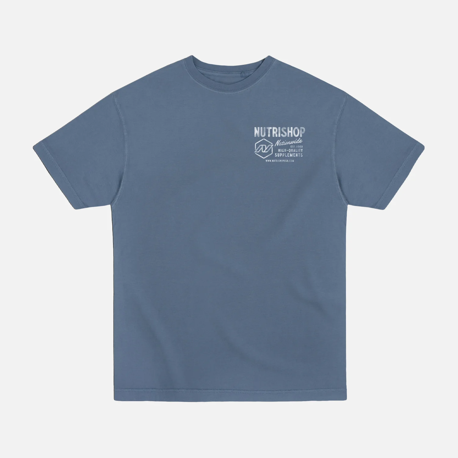 Oversized Garment-Dye Workwear T-Shirt - Image 4